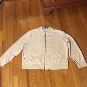 Fuda Sport Faux Suede Beige Jacket Women’s XL Petite